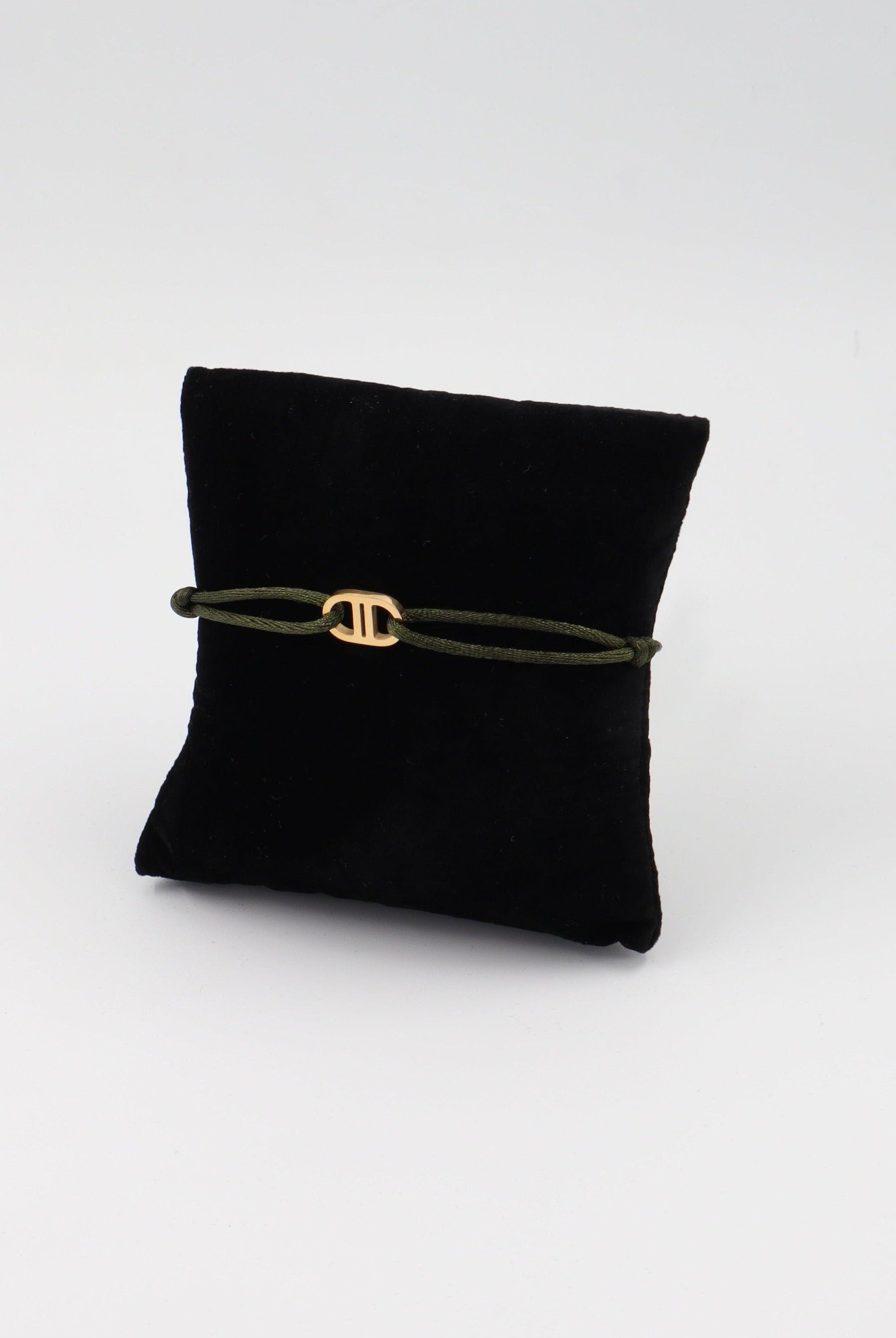 dubai-bracelet-army-green-gold