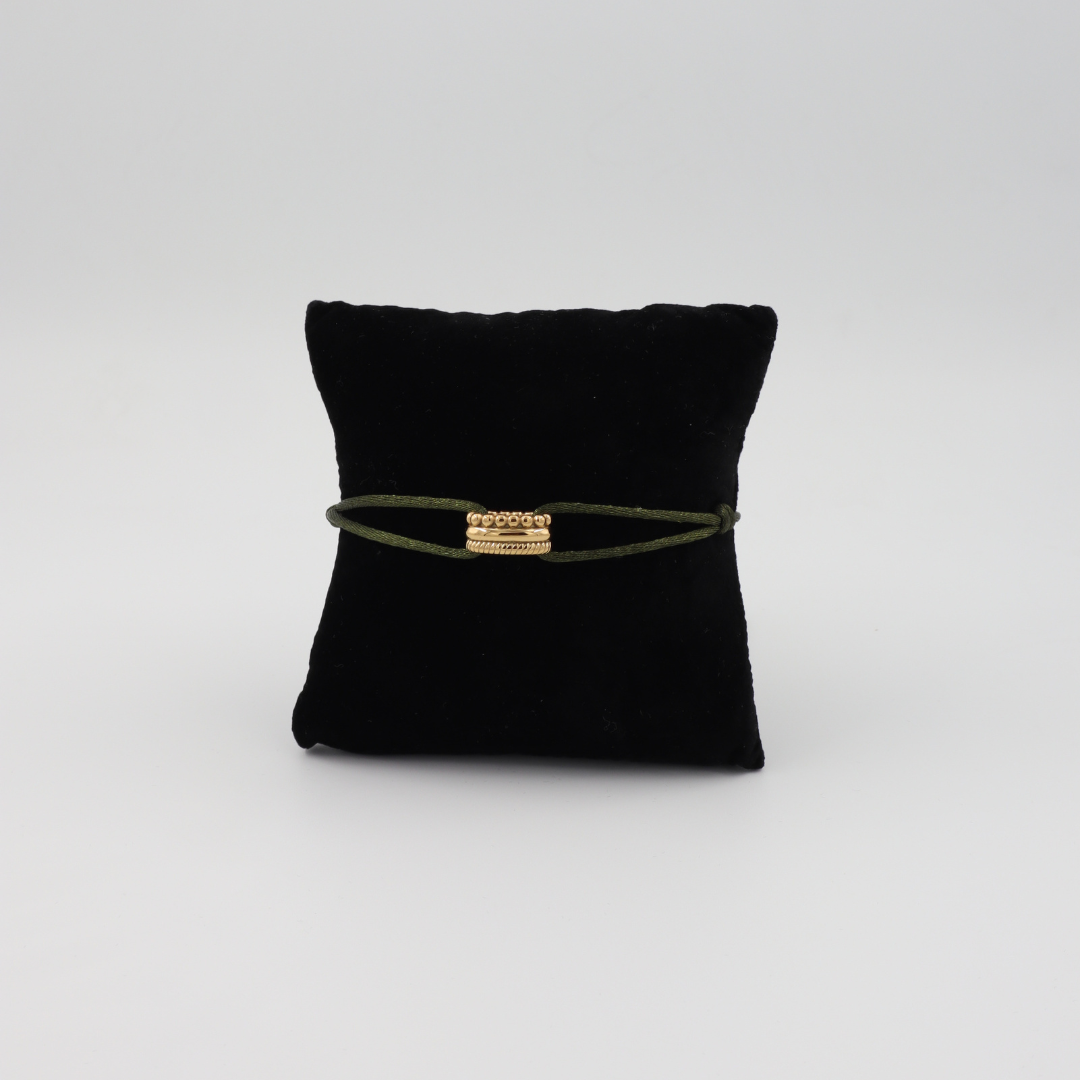 macau-crown-bracelet-army-green-gold